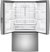 GE GNE29GYNFS - 36 in. 28.7 cu. ft. French Door Refrigerator with Ice Maker - Fingerprint Resistant Stainless