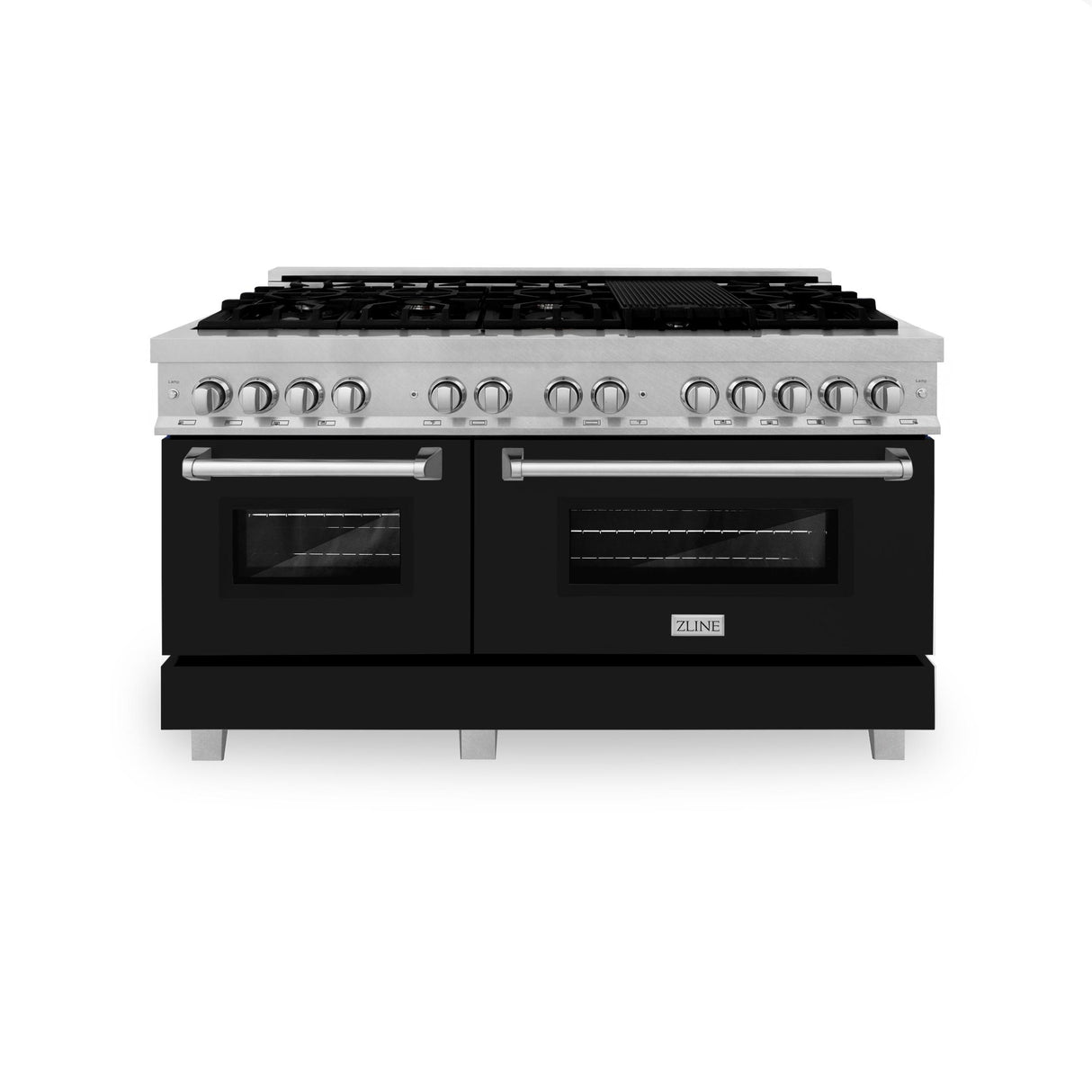 ZLINE RAS-BLM-60 Dual Fuel Range in DuraSnow Stainless Steel - image 1
