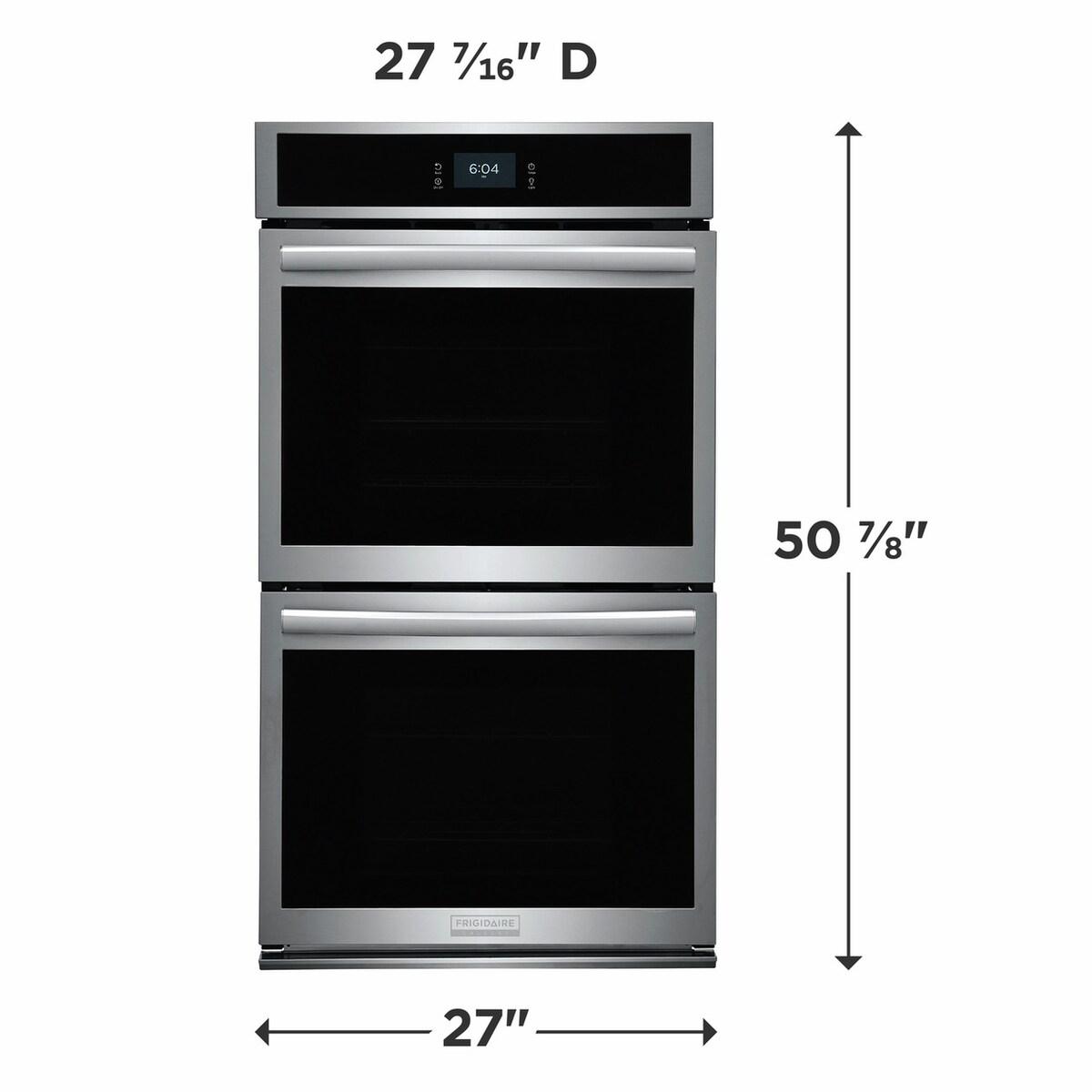 Frigidaire Gallery 27" Double Electric Wall Oven with Total Convection - (GCWD2767AF)