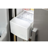 GE GSS23GYPFS - 33 in. 23 cu. ft. Side by Side Refrigerator with Ice & Water Dispenser - Fingerprint Resistant Stainless