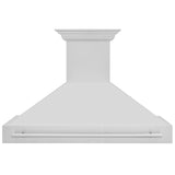 ZLINE 48 in. Stainless Steel Range Hood with Stainless Steel Handle (8654STX-48) [Color: Red Gloss] - (8654STXRG48)