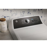 GE(R) 7.4 cu. ft. Capacity Gas Dryer with Up To 120 ft. Venting and Sensor Dry - (GTD58GBSVWS)