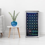 Danby 36 Bottle Free-Standing Wine Cooler in Stainless Steel - (DWC036A1BSSDB6)