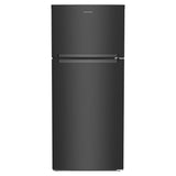 Amana ARTX3028PB black top-freezer refrigerator front view