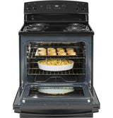 GE JBS360DMBB - 30 in. 5 cu. ft. Electric Range with Coil Burners - Black