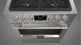 30" DUAL FUEL PRO RANGE - (F6PDF304S1)