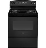 GE JBS360DMBB - 30 in. 5 cu. ft. Electric Range with Coil Burners - Black