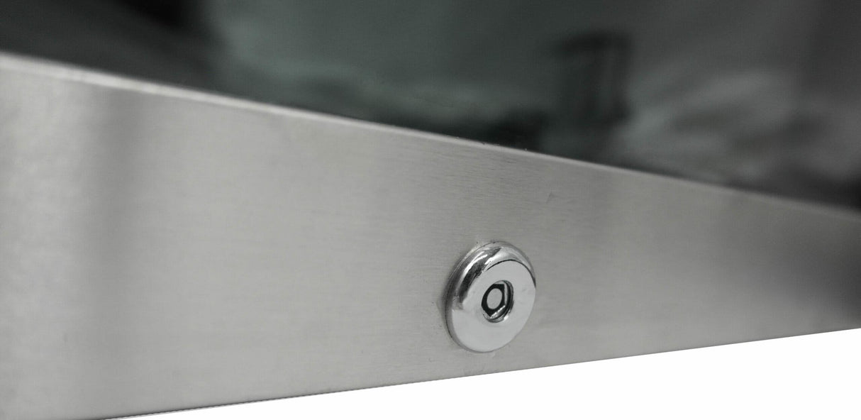 Danby 4.5 cu. ft. Free-Standing Beverage Center in Stainless Steel - (DBC045L1SS)