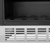 ZLINE 24" Autograph Edition 154 Can Beverage Cooler Fridge with Adjustable Shelves in Stainless Steel with Champagne Bronze Accents (RBVZ-US-24-CB) - (RBVZUS24CB)