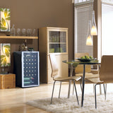 Danby 36 Bottle Free-Standing Wine Cooler in Platinum - (DWC350BLP)