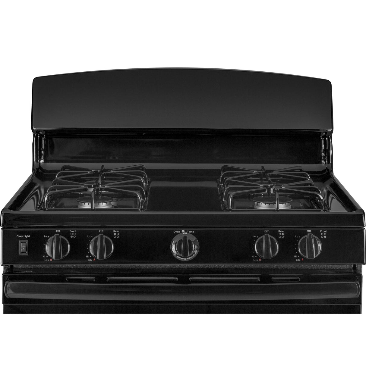 GE JGBS30DEKBB - 30 in. 4.8 cu. ft. Gas Range with 4 Sealed Burners - Black