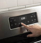 GE JGBS66REKSS - 30 in. 5 cu. ft. Gas Range with 5 Sealed Burners & Griddle - Stainless Steel