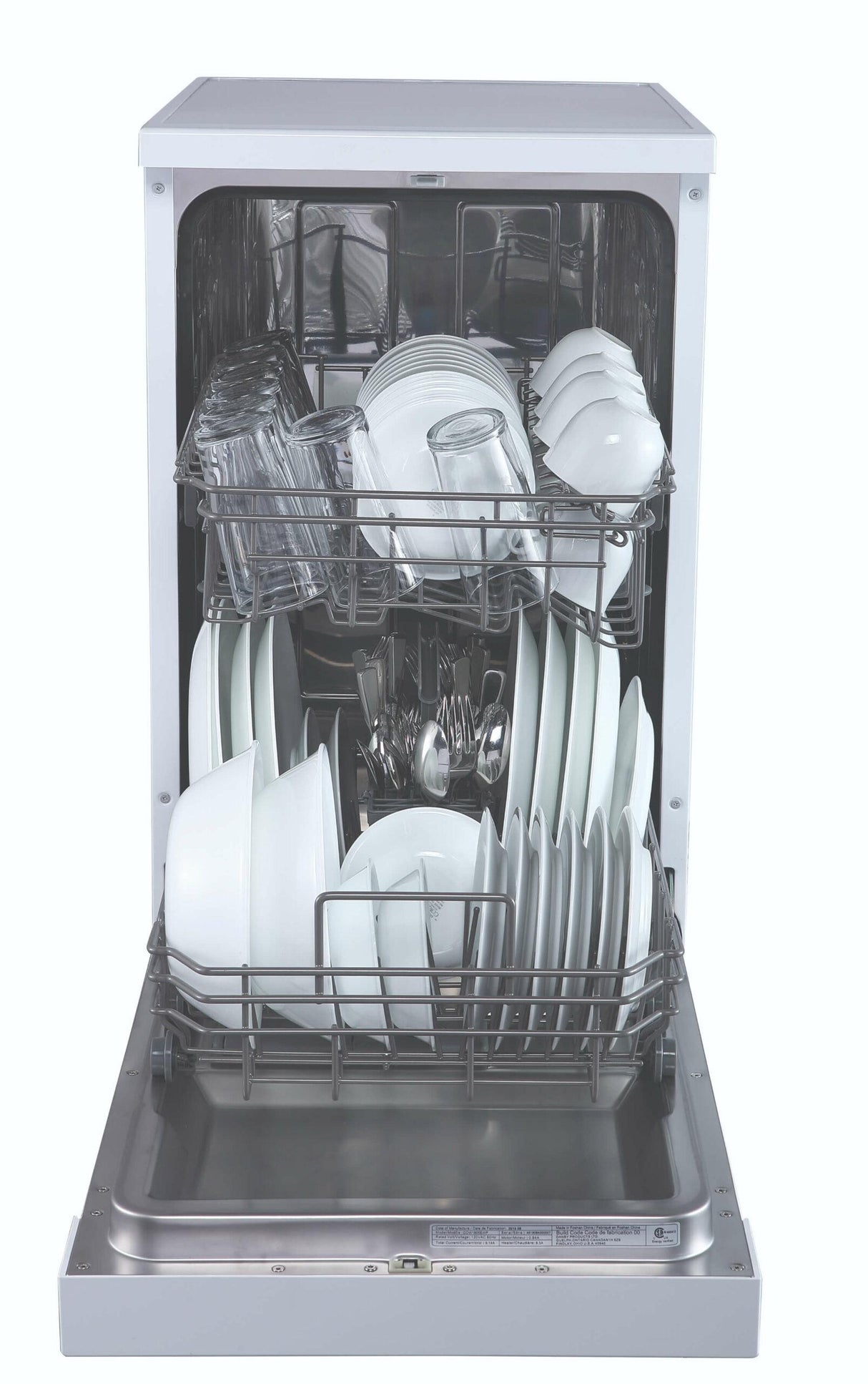 Danby 18" Wide Portable Dishwasher in White - (DDW1805EWP)