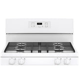 GE JGBS61DPWW - 30 in. 4.8 cu. ft. Gas Range with 4 Sealed Burners - White
