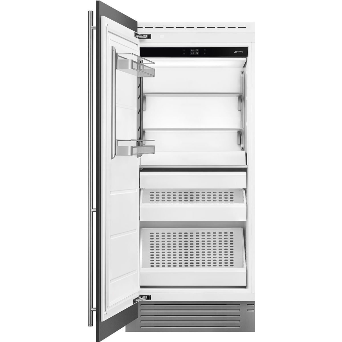 Smeg Universal Series FZU36L 36" 20.1 cu. ft. Column Freezer in Stainless Steel