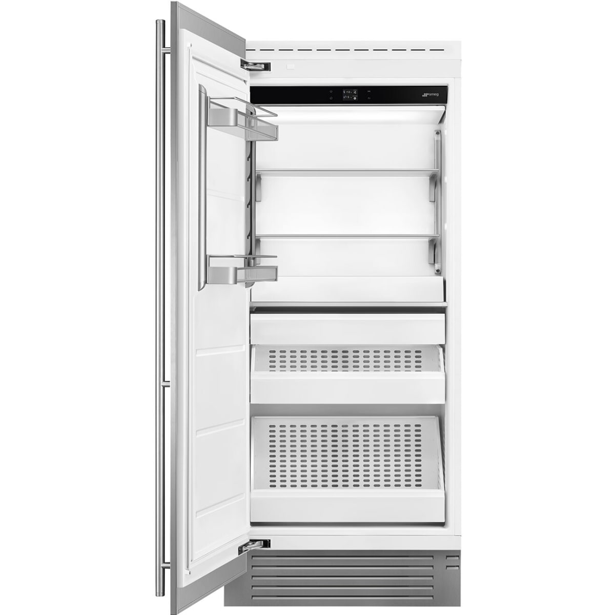 Smeg Classic Design FZU36LX 36" 20.1 cu. ft. Column Freezer in Stainless Steel