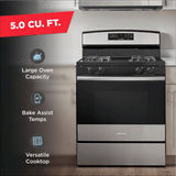 Amana AGR6603SMS 30" 5.0 cu. ft. Freestanding Gas Range in Stainless Steel
