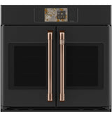 Café CTS90FP3ZD1 French-Door Single Wall Oven with Brushed Copper hardware