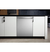 GE Profile PDT755SYVFS dishwasher — stainless interior