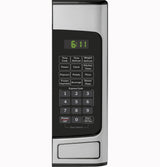 GCST11X1WSS GE 1.1 cu ft Countertop Microwave Stainless - Controls