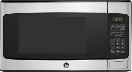 GCST11X1WSS GE 1.1 cu ft Countertop Microwave Stainless - Main View