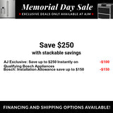 24 Inch Fully Integrated Built-In Smart Dishwasher with 16 Place Setting Capacity, 7 Wash Cycles, Standard 3rd Rack, 44 dBA Noise Level, Zone Wash, AutoAir®, Home Connect™, Stainless Steel Anti-Fingerprint, NSF® Certified and ENERGY STAR® Certified