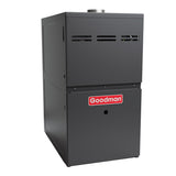1.5 Ton 15.2 SEER2 80% AFUE 40,000 BTU Goodman Low NOx Gas Furnace and R32 Heat Pump System - Downflow