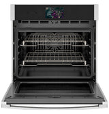 GE Profile PTS9000SZSS single wall oven with door open