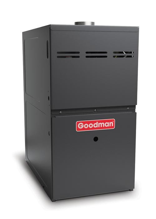 1.5 Ton 15.2 SEER2 80% AFUE 60,000 BTU Goodman Gas Furnace and R32 Heat Pump System - Horizontal