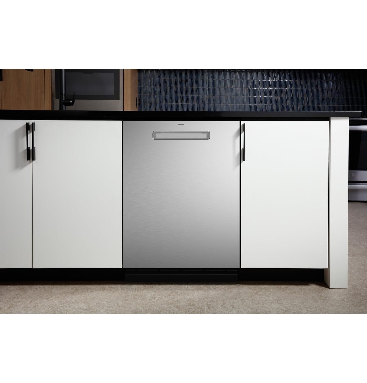 GE Profile(TM) ENERGY STAR(R) Fingerprint Resistant Top Control Stainless Interior Dishwasher with Microban(TM) Antimicrobial Protection with Sanitize Cycle - (PDP715SYVFS)