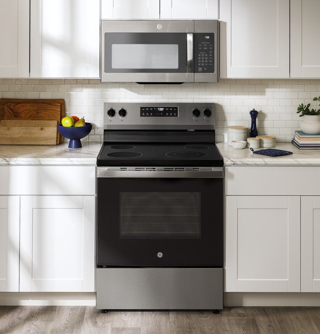 GEÃ‚Â® 30" Free-Standing Electric Range