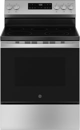 GRF500SVSS GE 30-inch Freestanding Gas Range - Stainless Steel front view