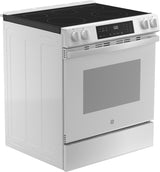 GRS500PVWW GE Gas Range angle view