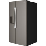 GE GSS28NMYES Side-By-Side Refrigerator Slate - Interior