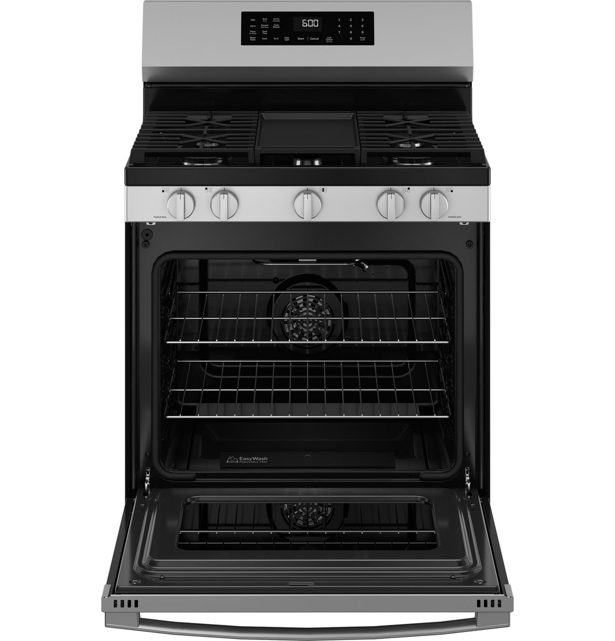 GE GGF600AVSS oven interior