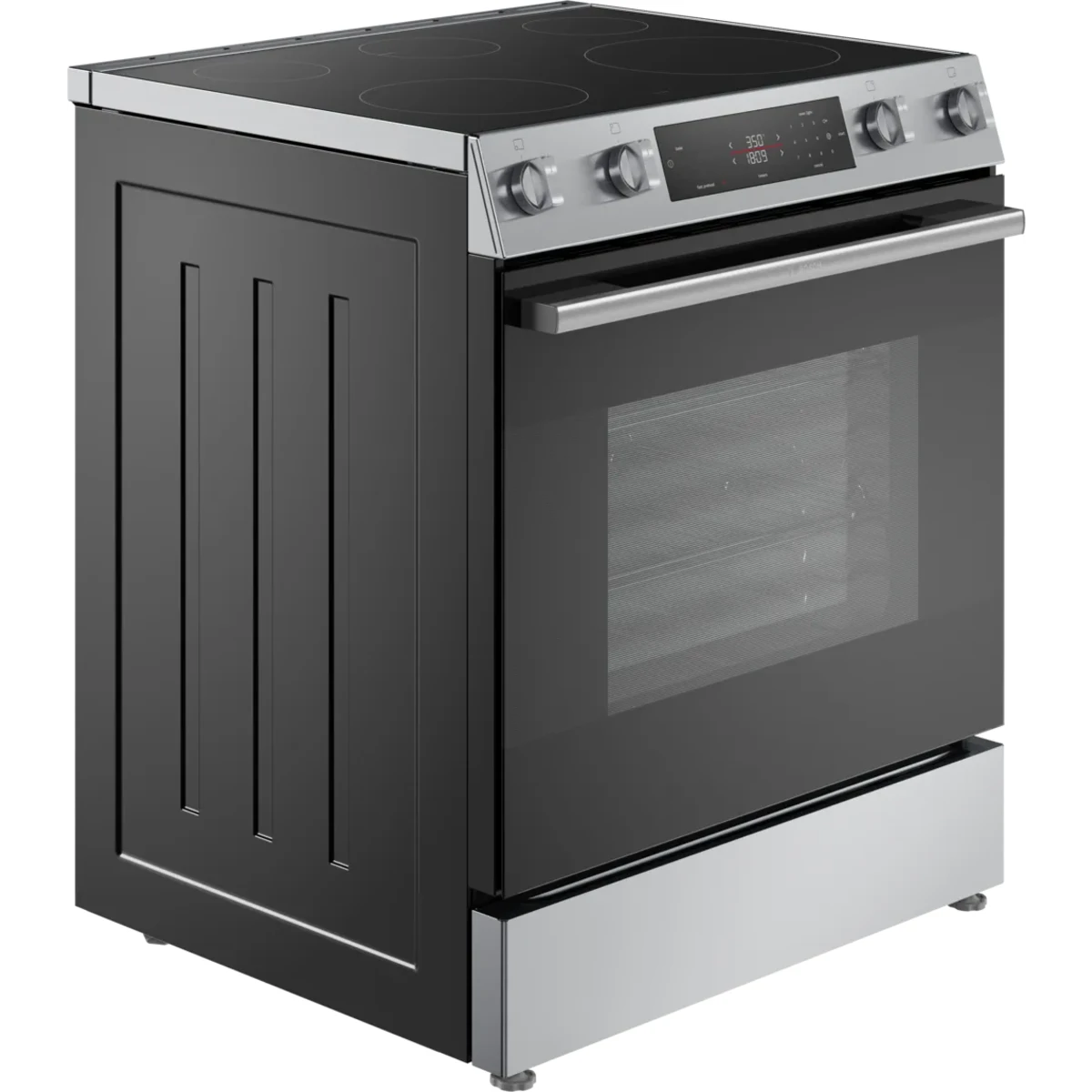 30 Inch Slide-In Electric Range with 5 Elements, 5.8 cu. ft. Oven Capacity, Storage Drawer, Self-Clean, Steam-Assist Cleaning Cycle, ADA Compliant, Sabbath Mode and Star-K Certified