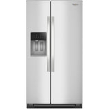 Whirlpool WRSF6536RZ 36" 28 cu. ft. Freestanding Side-by-Side Refrigerator in Stainless Steel