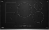 Whirlpool WCIT7536SS 36 Inch Smart Induction Cooktop - Stainless Steel Trim