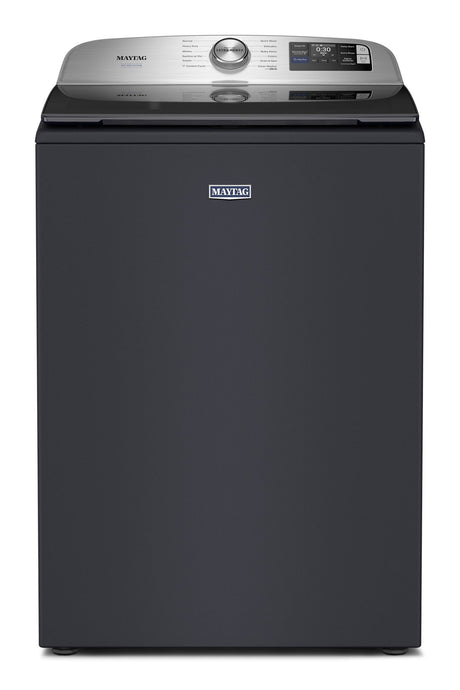 Maytag MTW7200RF midnight steel top load washer