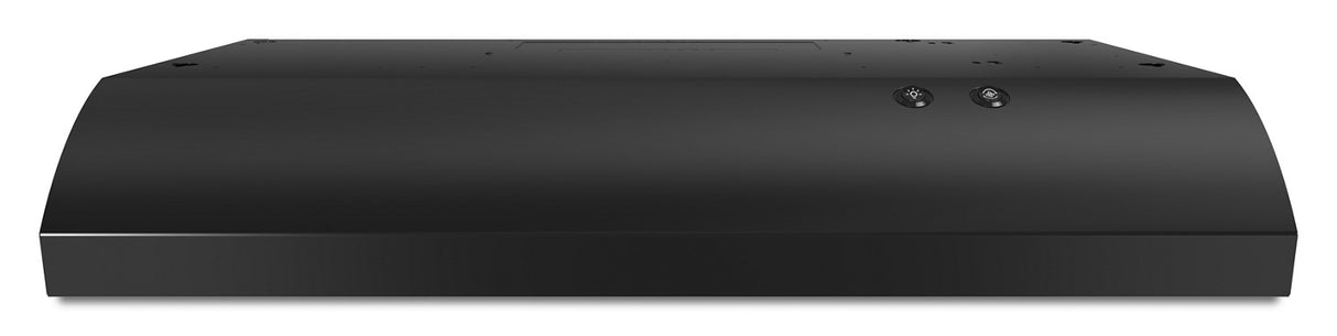 Maytag UXT3030ADB 30-inch under-cabinet range hood in black