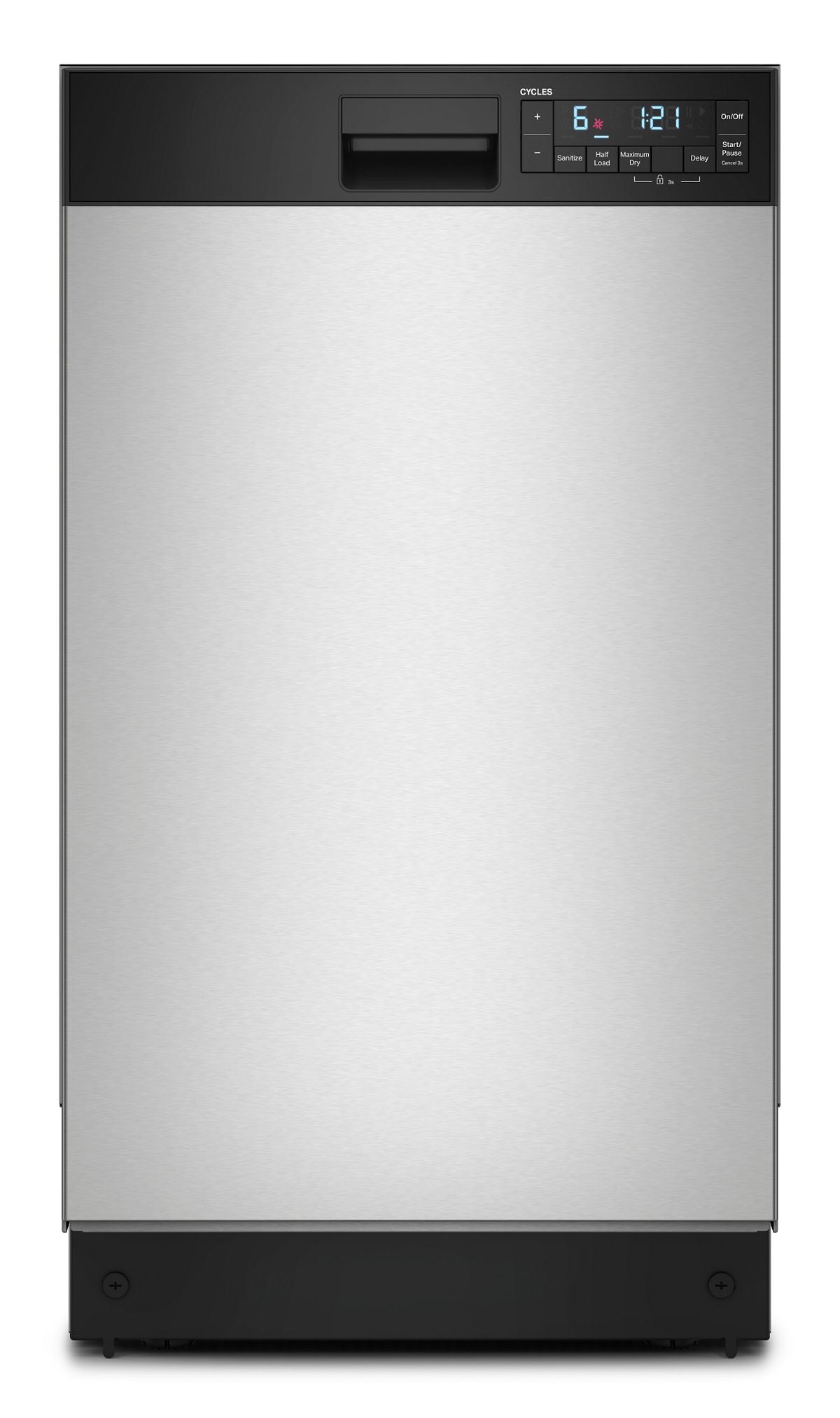Whirlpool WDFS5118SS 18-inch stainless steel dishwasher