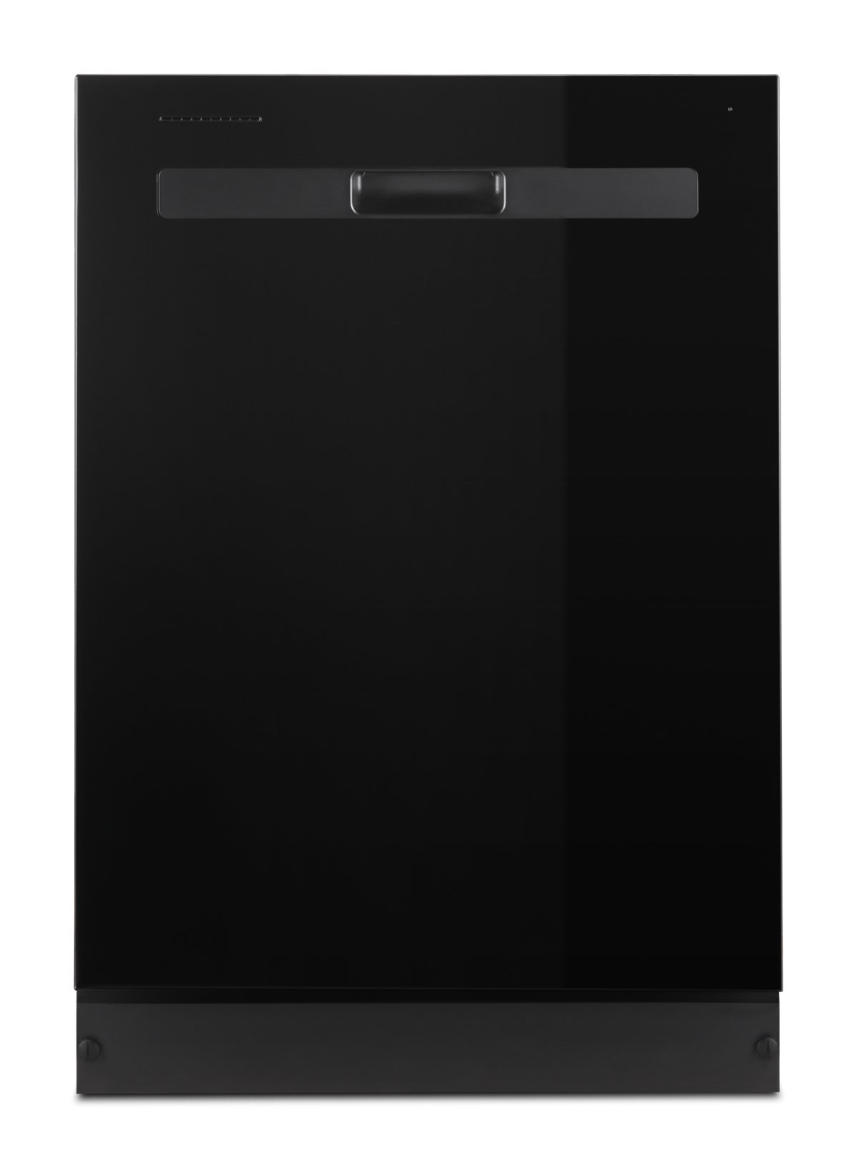 Whirlpool WDP540HAMB black dishwasher front