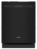 Whirlpool WDT550SAPB black dishwasher front