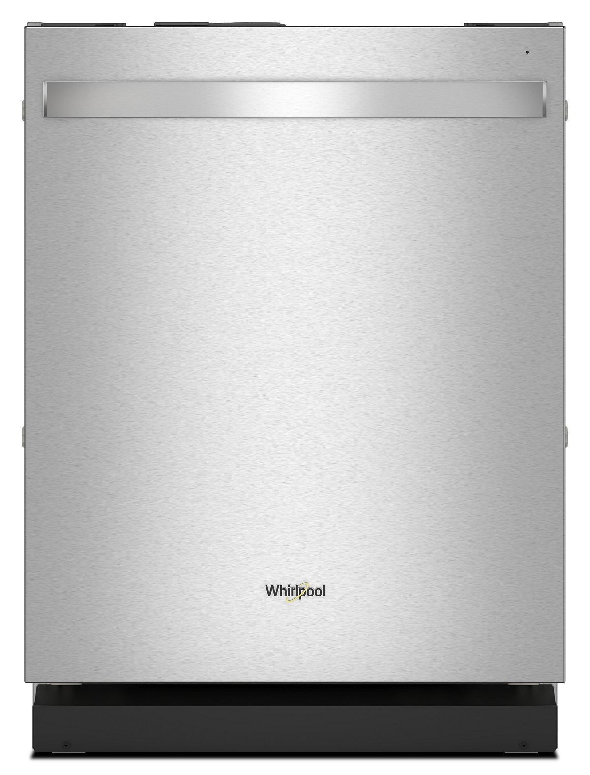 Whirlpool WDT550SAPZ fingerprint-resistant stainless dishwasher front