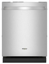 Whirlpool WDT550SAPZ fingerprint-resistant stainless dishwasher front