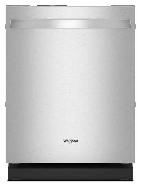 Whirlpool WDT550SAPZ fingerprint-resistant stainless dishwasher front