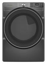 Whirlpool WED5720RU Volcano Black electric dryer front