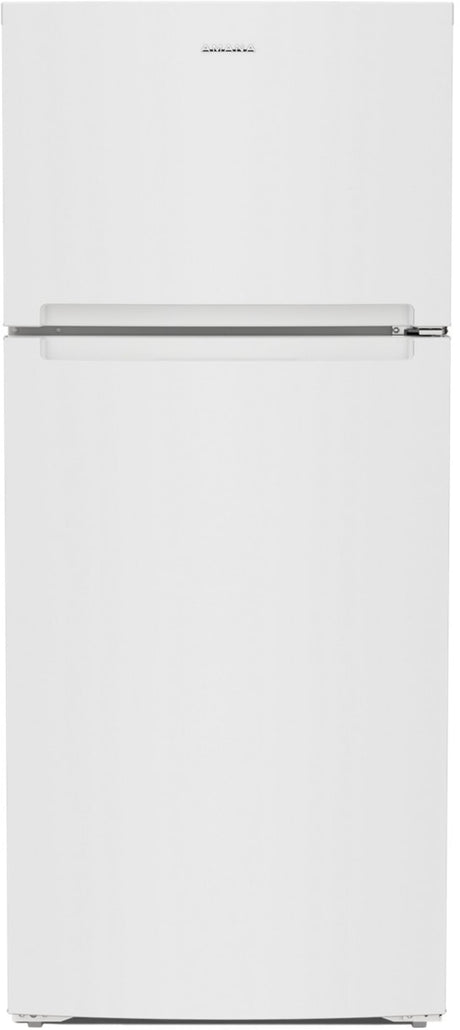 Amana ARTX3028PW 28-Inch Top-Freezer Refrigerator in White - front view
