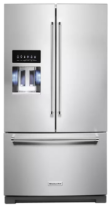 26.8 Cu. Ft. Standard-Depth French Door Refrigerator with Exterior Ice and Water Dispenser