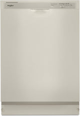 Whirlpool WDF341PAPT 24-inch dishwasher in Biscuit